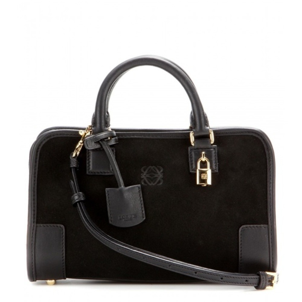 LOEWE RARE Amazona 23 bag in Suede and Nappa Calfskin
